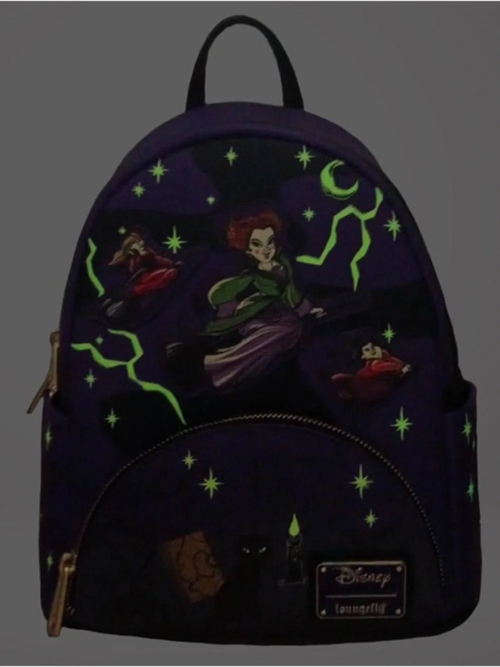 Loungefly Hocus Pocus We Fly Mini Backpack Glow In The Dark Toys N Fun Exclusive